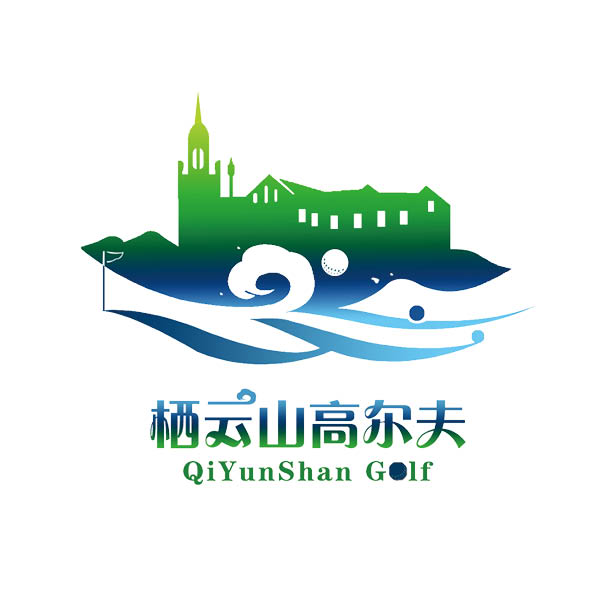高爾夫球場logo設計,標志設計